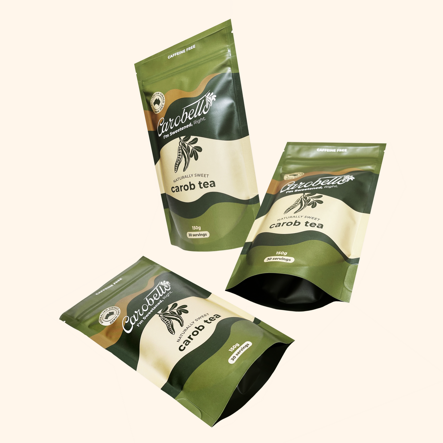 CAROB TEA X3